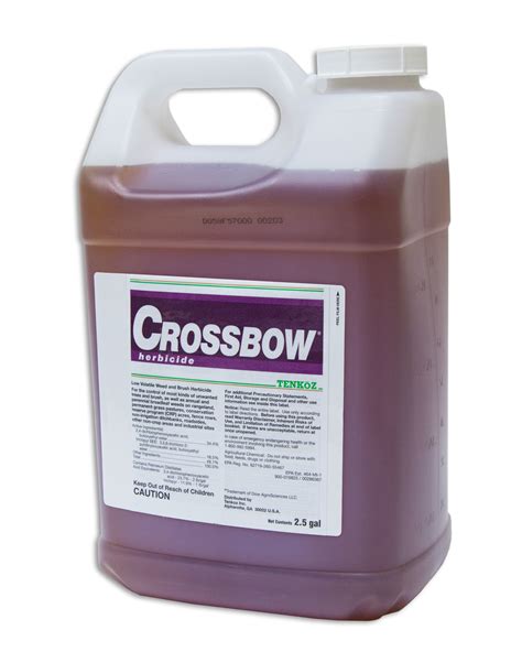 how to mix crossbow weed killer